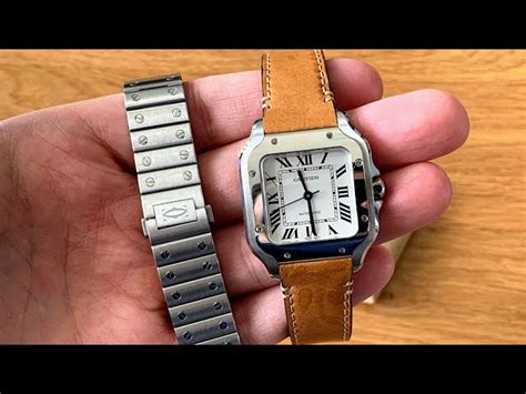 cartier rubber strap|cartier leather strap replacement.